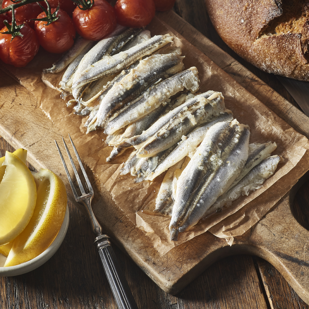 Image of Anchovies In Garlic