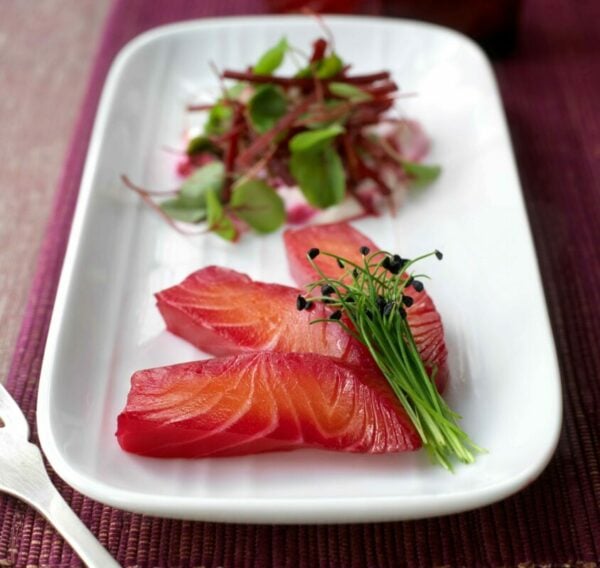 Beetroot Royal Fillet of Smoked Salmon