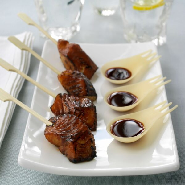 Black Cod Skewers