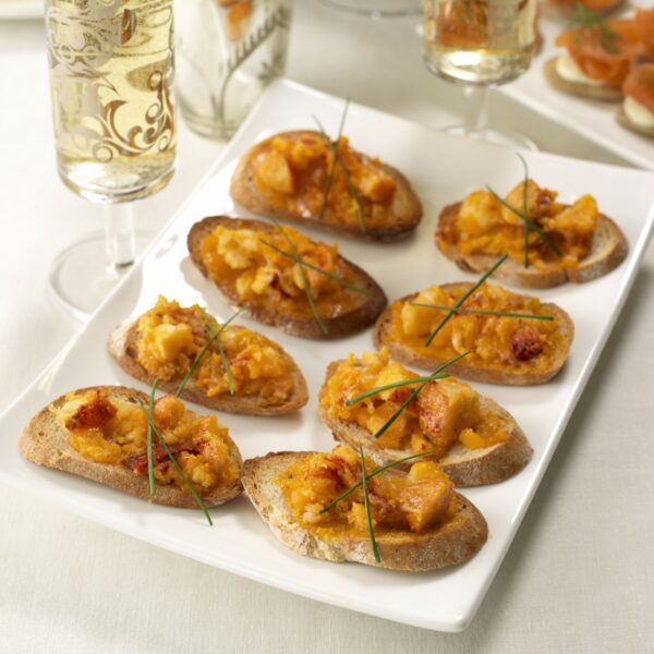 Potted Lobster Canapes