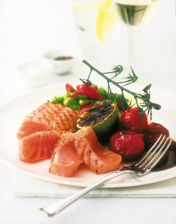 Seared Royal Fillet of Smoked Salmon