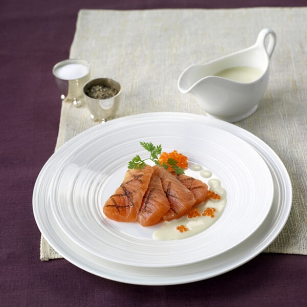 Seared Royal Fillet of Smoked Salmon