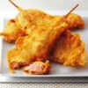 Image of Salmon Tempura Skewers