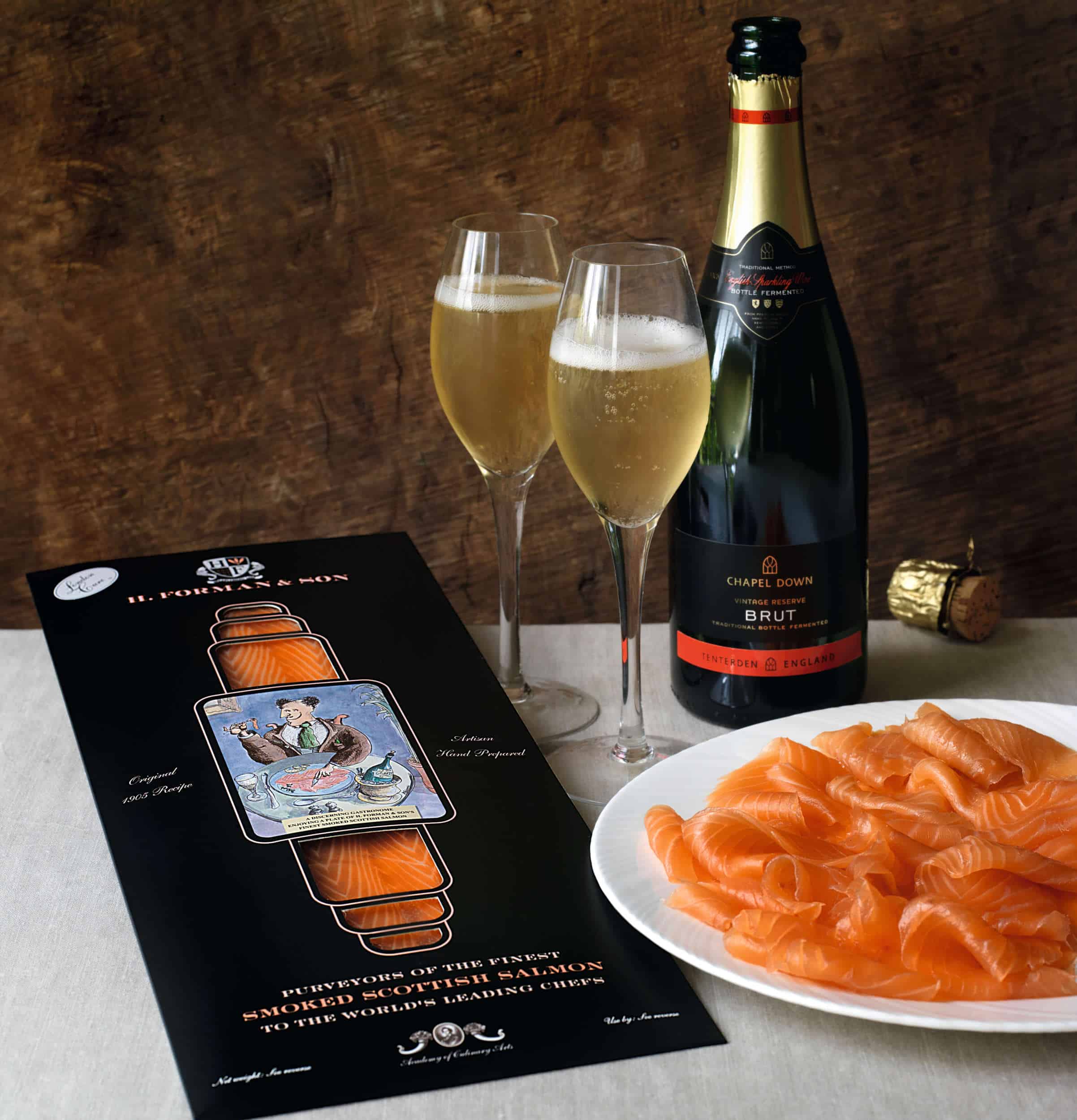 Smoked Salmon & Champagne Hamper