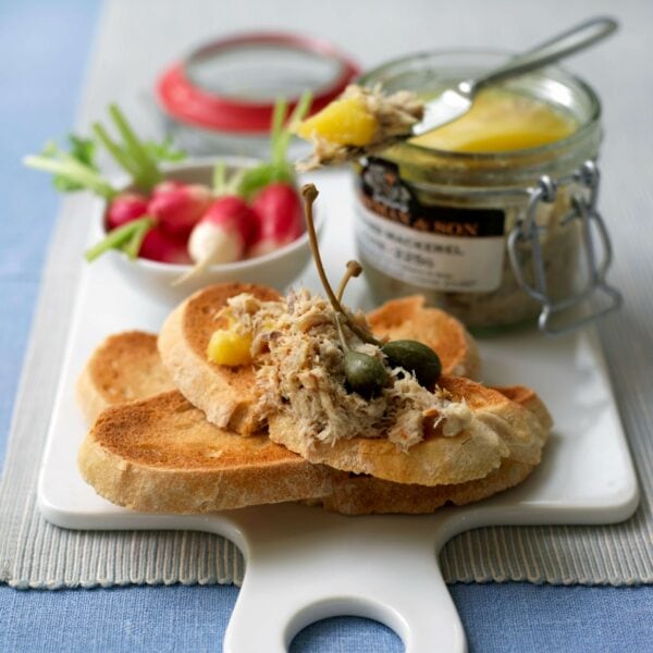 Smoked mackerel pate