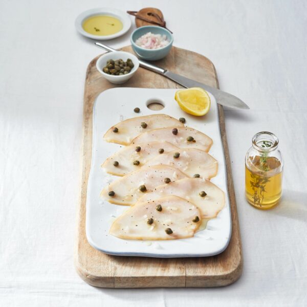 Smoked Swordfish Carpaccio