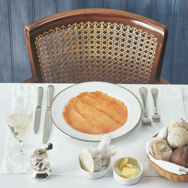 Wild River Tweed Smoked Salmon Plated