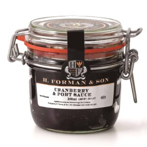 Cranberry & Vintage Port Sauce