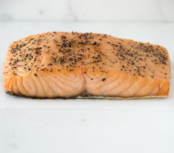 Black Pepper Hot Smoked Salmon