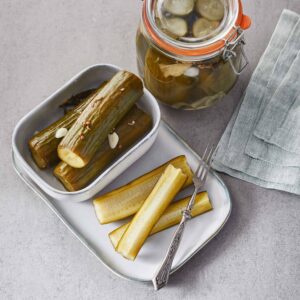 New Green Pickled Cucumbers