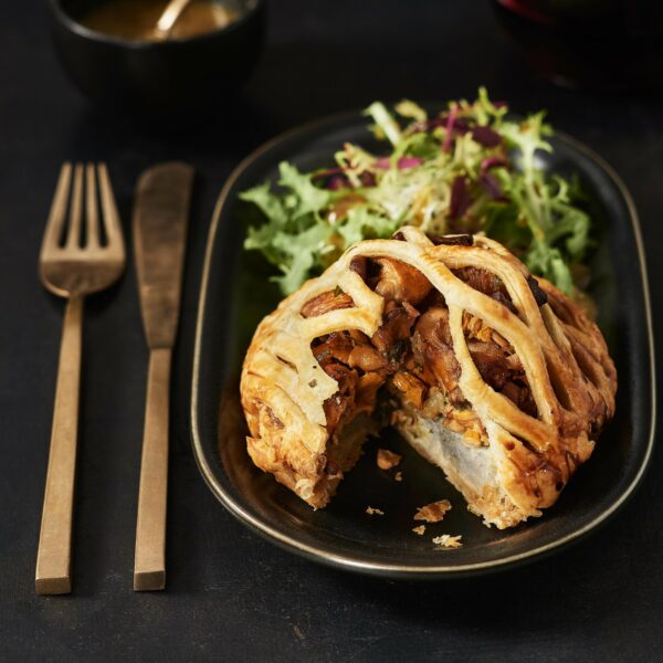 Artichoke Wild Mushroom En Croute