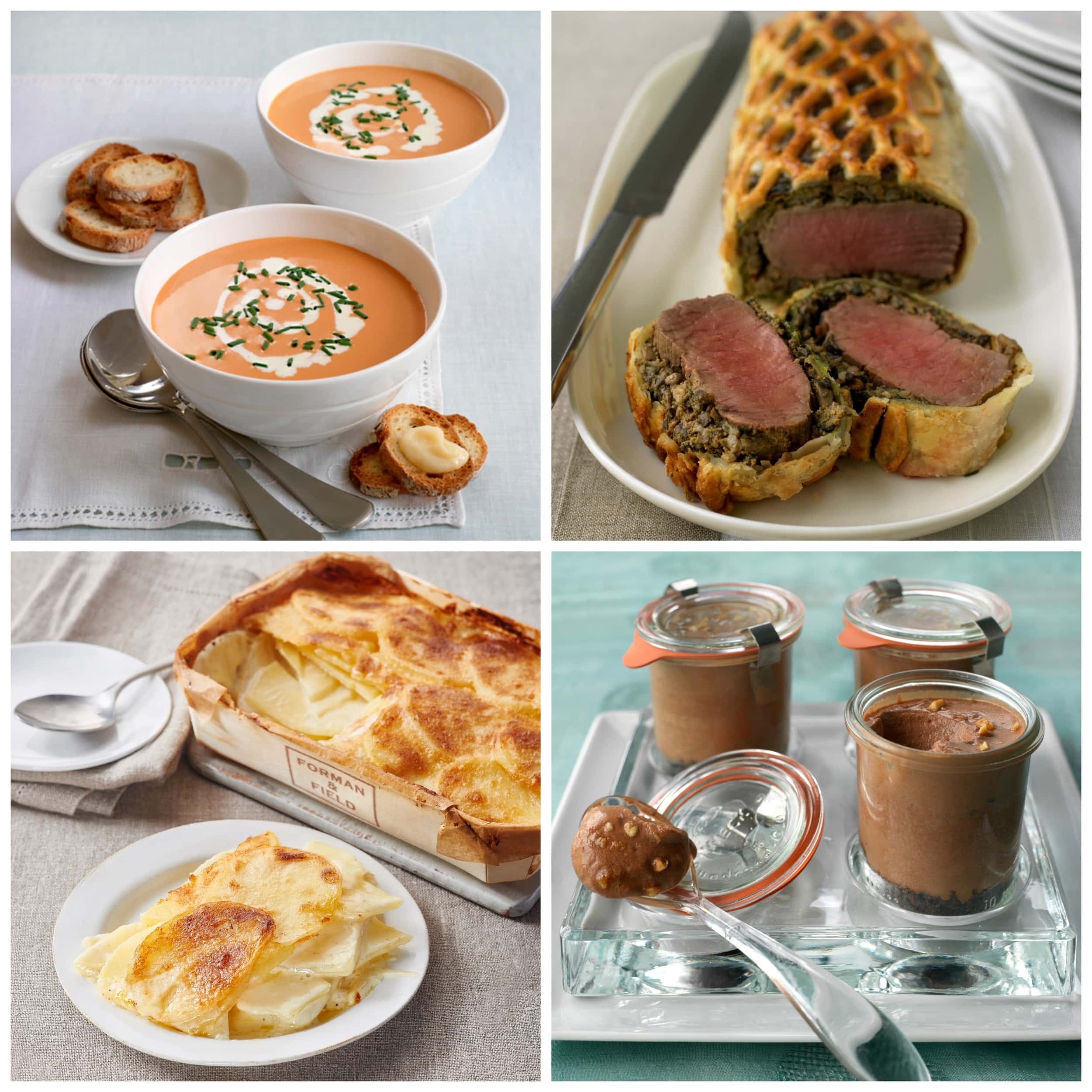 Gourmet Dinner for Four - Dinner Party Menu - Forman & Field