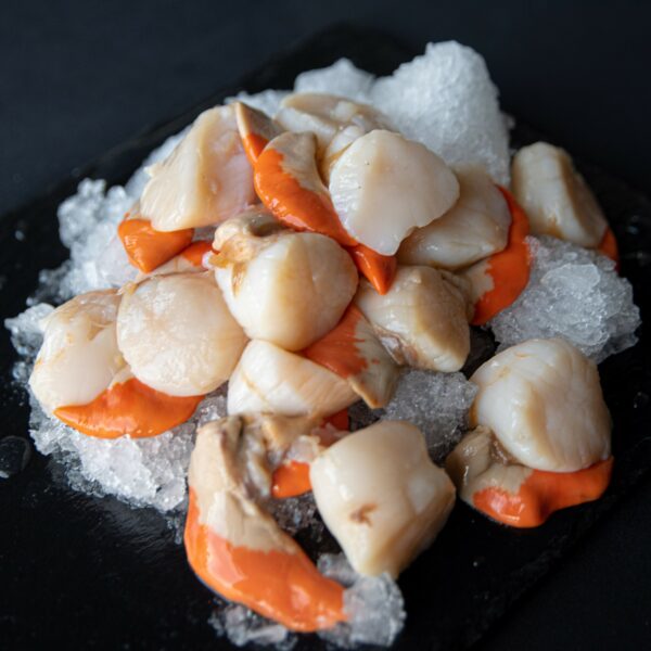 Fresh Scallops with Roe