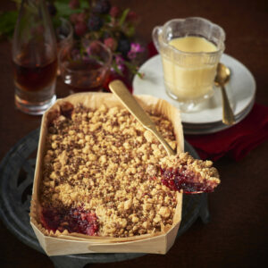 Apple and Bramble Crumble