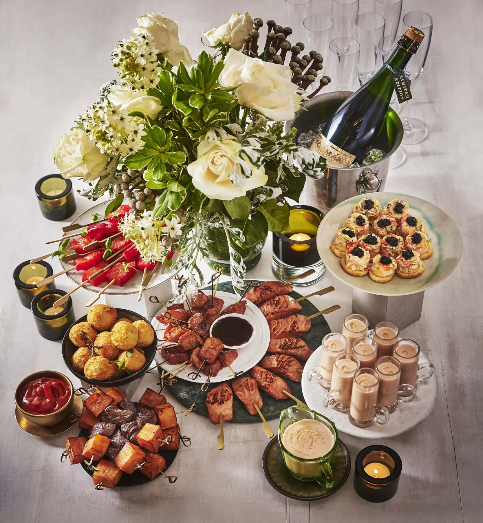 Canapes Spread