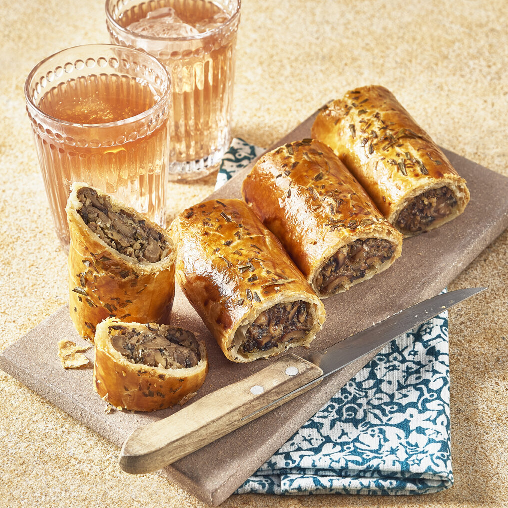 Image of Mushroom & Chestnut Rolls