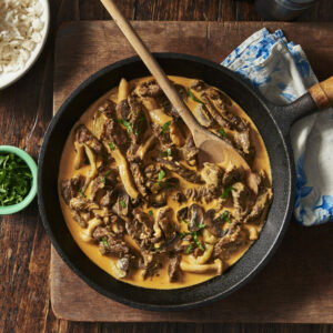 Beef Stroganoff