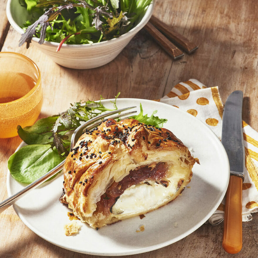 Image of Cheese & Onion Coulibiac