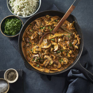 Mushroom Stroganoff