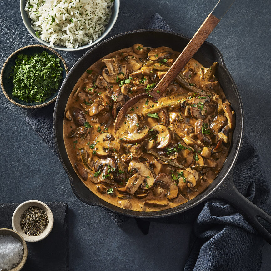 Image of Mushroom Stroganoff