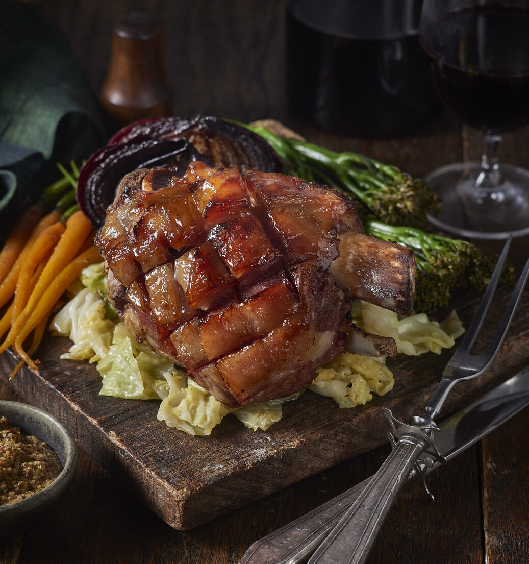 Image of Ham Hock with a Honey & Mustard Glaze