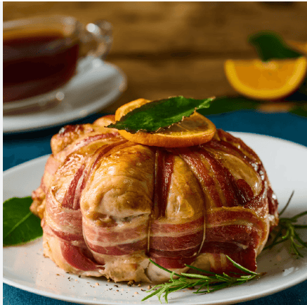Image of Free Range Chicken Cushion with Sage & Onion Stuffing
